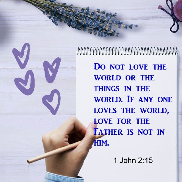 1 John 2:15