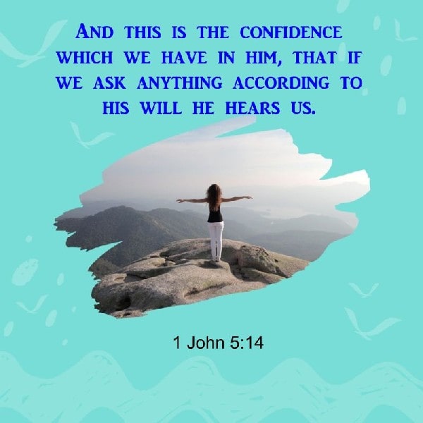 1 John 5:14
