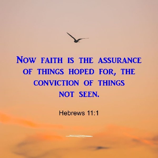 Hebrews 11:1