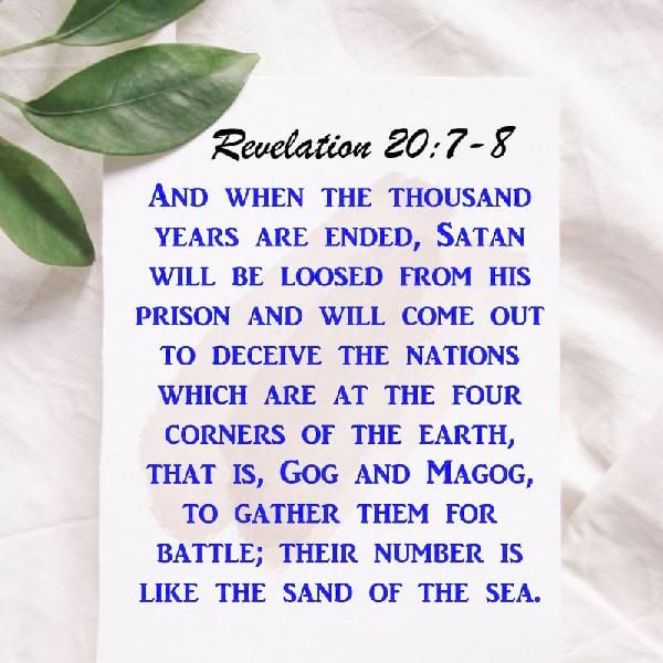 Revelation 20:7-8