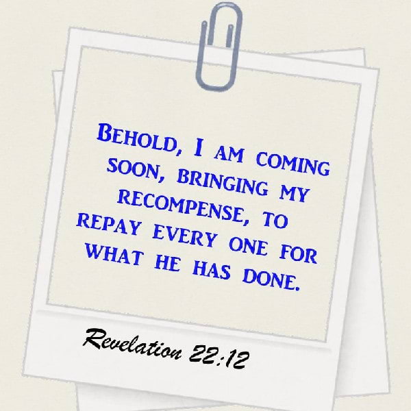 Revelation 22:12